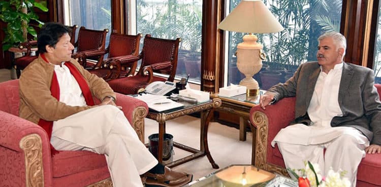 KP CM briefs PM Imran on development projects in tribal districts  