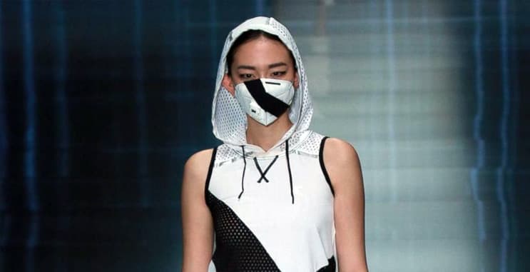 Face masks are Paris fashion week must-haves