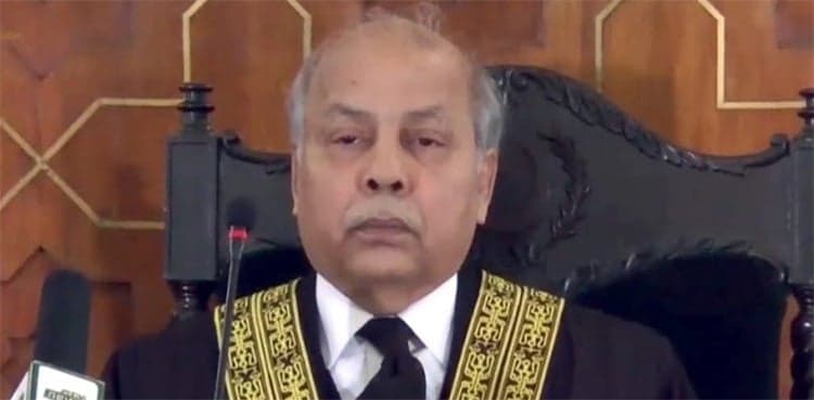 Chief Justice Gulzar Ahmed, family test negative for coronavirus