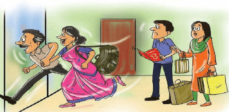 Gujarat middle-aged man and woman elope for second time