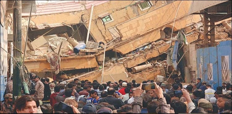 Court grants remand of six accused in Gulbahar building collapse incident