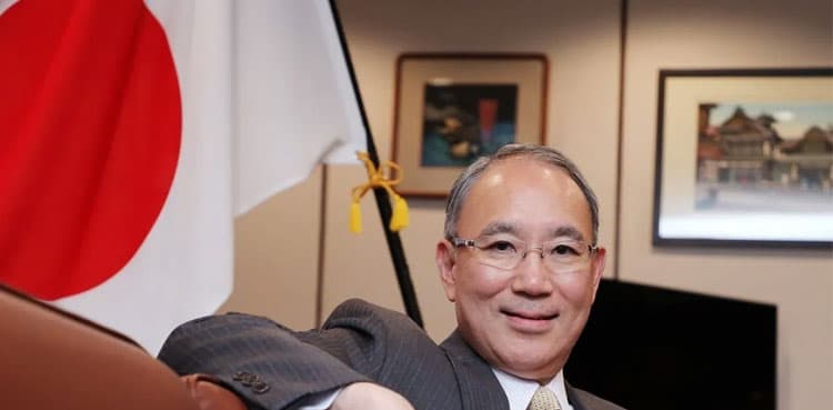 Japanese ambassador lauds Pakistan's efforts to combat coronavirus
