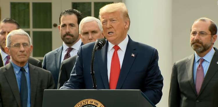 Trump declares coronavirus national emergency