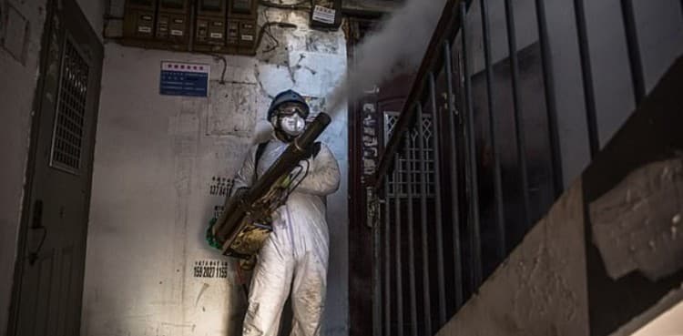 Man catches coronavirus after using same stairs as ill neighbor