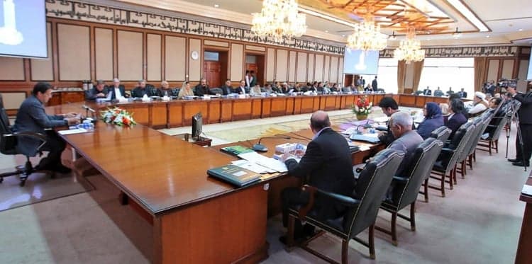 PM Imran Khan chairs cabinet meeting via video link