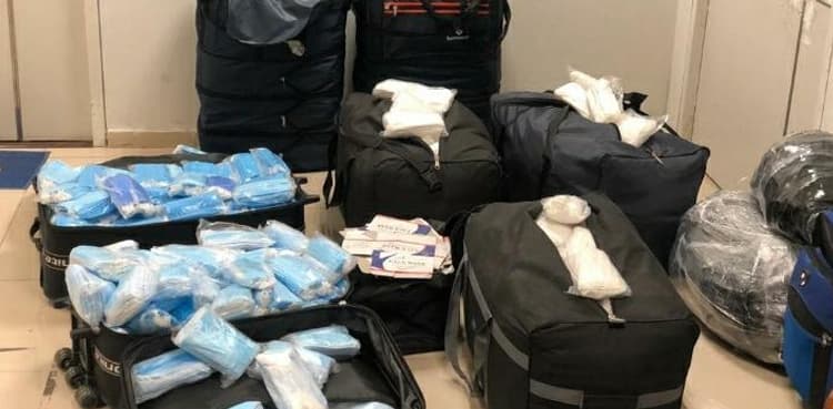 10 bags full of face masks seized at Islamabad airport