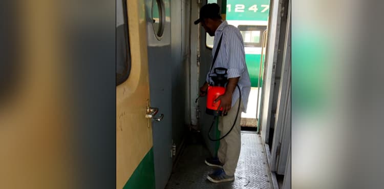 Railways to disinfect trains to stop spread of coronavirus
