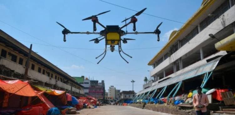 Morocco launches fleet of drones to tackle virus from the sky