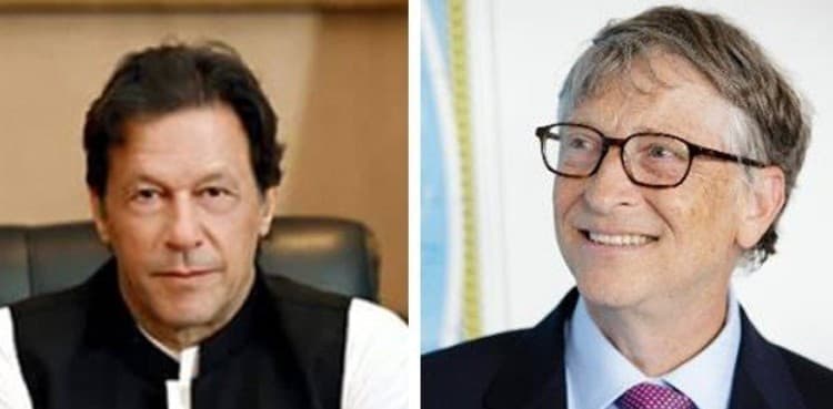 PM Imran, Bill Gates discuss situation arising out of COVID-19