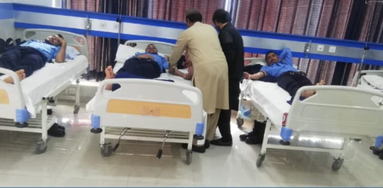 Islamabad police to donate blood to thalassemia patients
