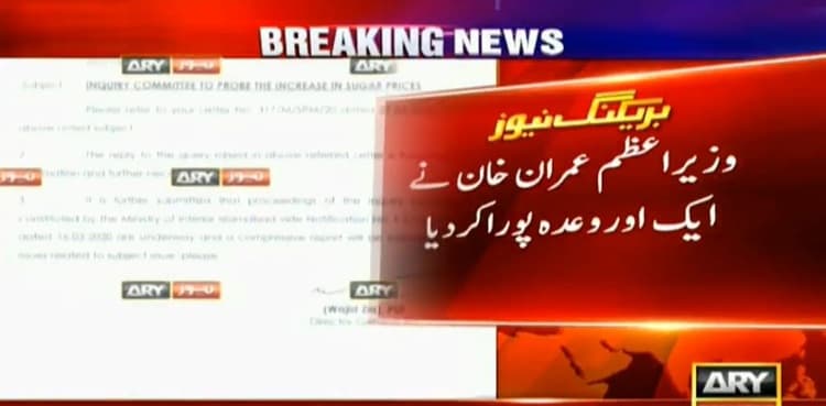 Inquiry reports on flour, sugar crisis made public on PM Imran's order