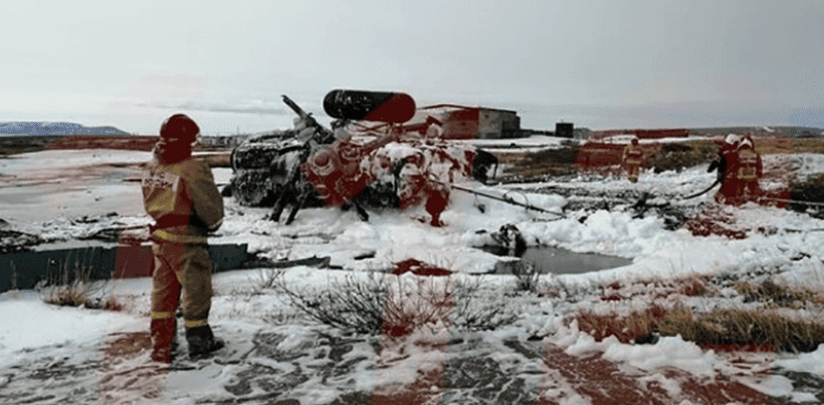 Russian military helicopter crashes in Chukotka, crew killed