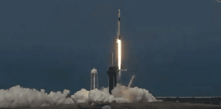 SpaceX rocket lifts off on historic private crewed flight