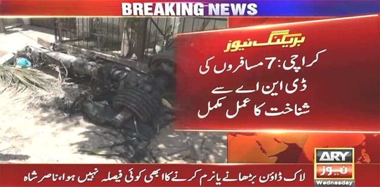 Seven plane crash victims identified via DNA process