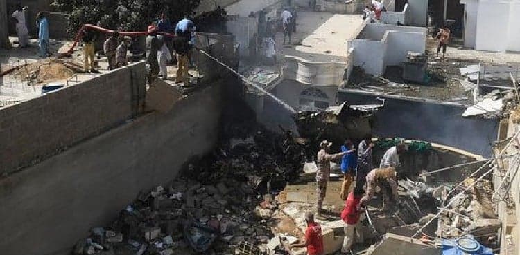 PM Khan approves summary to probe PIA plane crash incident