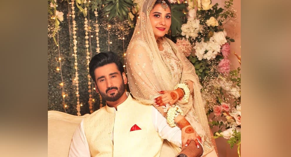 Aagha Ali and Hina Altaf tie the knot in private ceremony