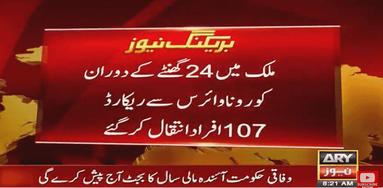 Pakistan reports record 6,397 new coronavirus cases, tally soars to 125,933