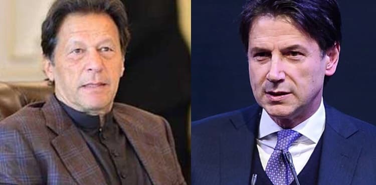 PM Imran Khan, Italian counterpart discuss Kashmir issue