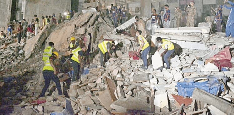 Karachi building collapse incidents soar to four this year; claim 50 lives