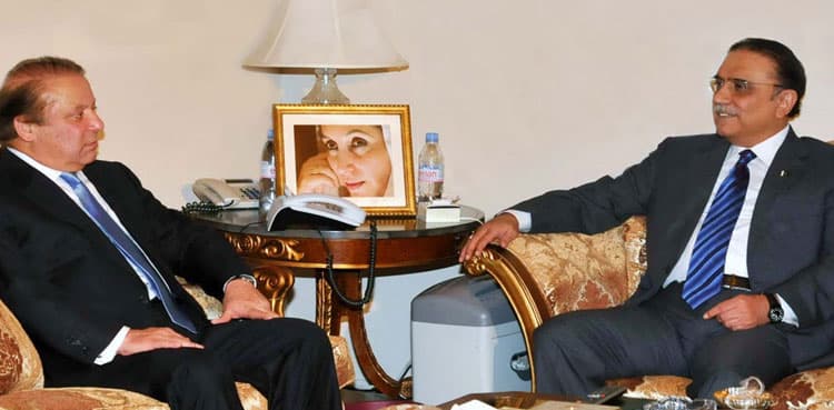 Toshakhana case: Court moves to declare Sharif fugitive, issues arrest warrants for Zardari