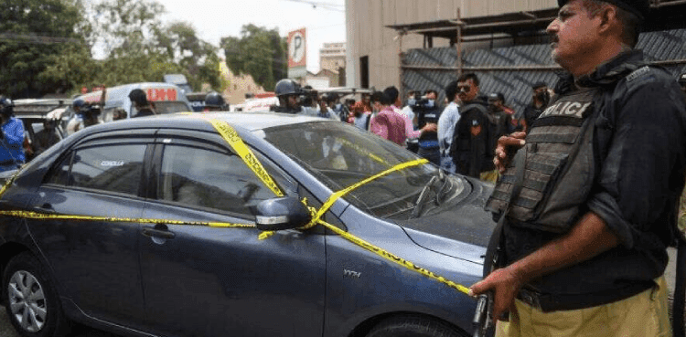 LEAs trace details of vehicle used by terrorists to reach PSX building  