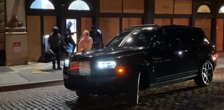High profile store robbed by luxury SUV driving thieves