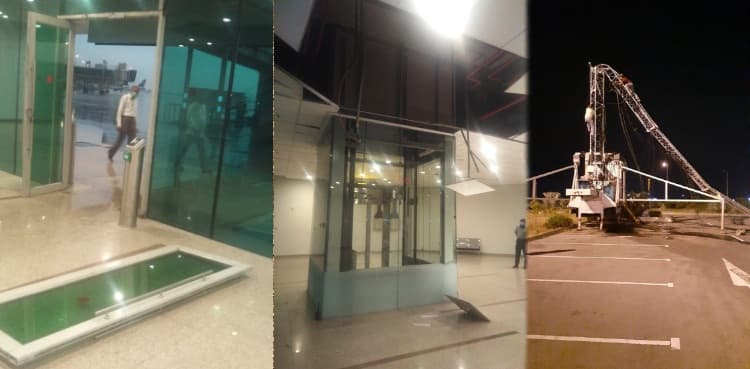 Islamabad Airport suffers damage due to strong gusty winds: sources