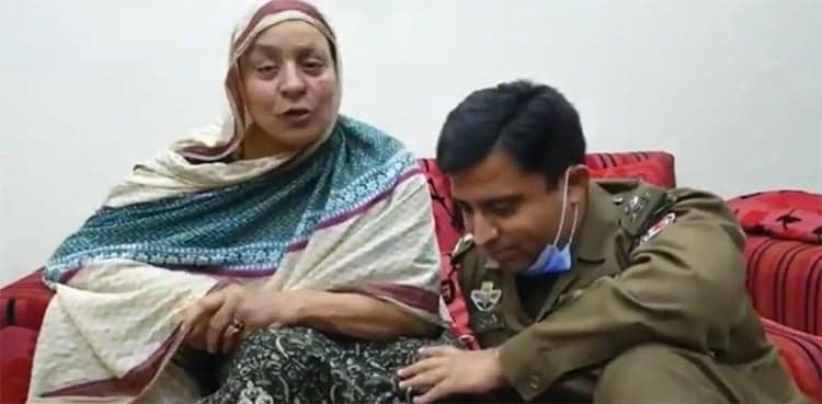 Mother tortured by son satisfied with Rawalpindi police investigations  