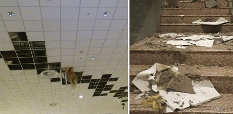 Minister examines damage inflicted by rain on Islamabad airport