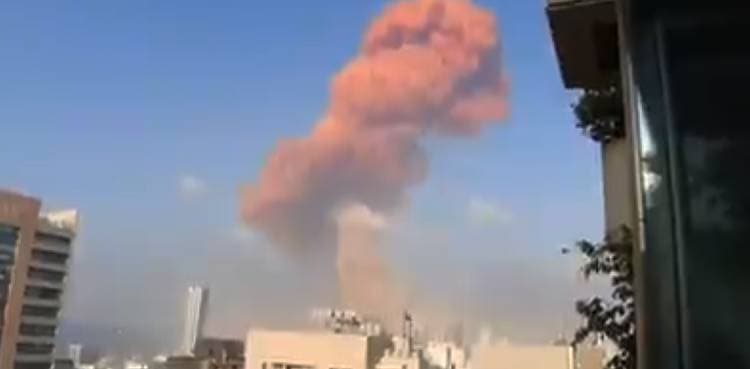 Massive blast rips through Beirut, killing 50 and injuring thousands