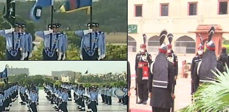 Defence Day: Change of guard ceremonies held at Quaid, Iqbal’s mausoleums