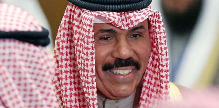 Kuwait's new emir is Crown Prince Sheikh Nawaf