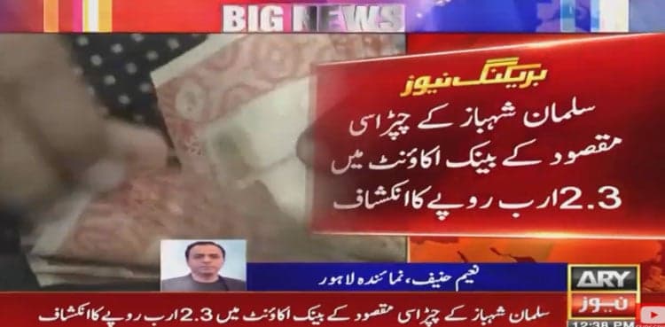 Billions found in accounts of employees of Shehbaz’s son
