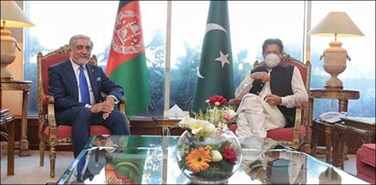 Top Afghan peace negotiator Abdullah Abdullah calls on PM Imran Khan
