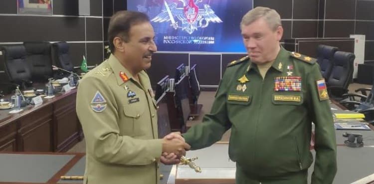 CJCSC Gen Nadeem, Russian counterpart discuss military cooperation    
