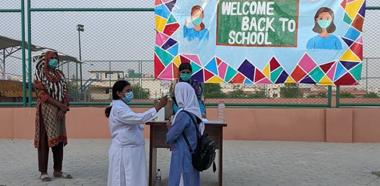 Educational institutions across Pakistan reopen after six months