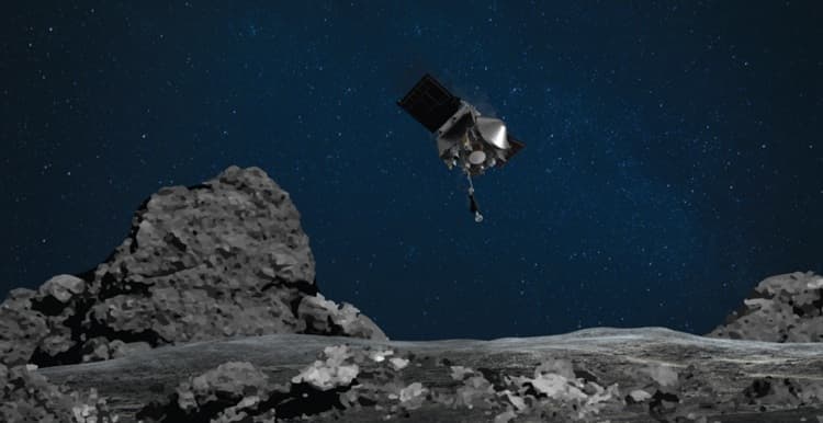 NASA probe leaking asteroid samples after hearty collection