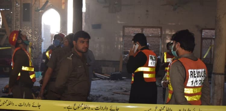 FIR registered in Peshawar’s seminary blast case