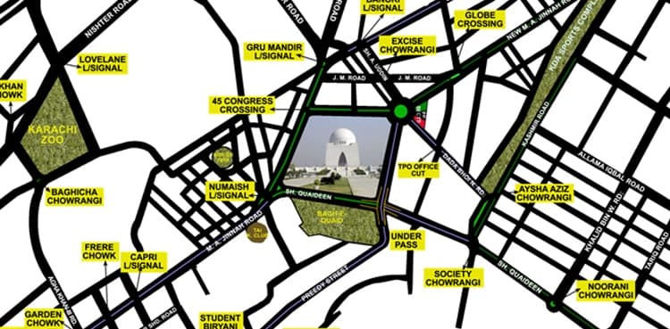 Traffic plan for PDM Karachi rally unveiled