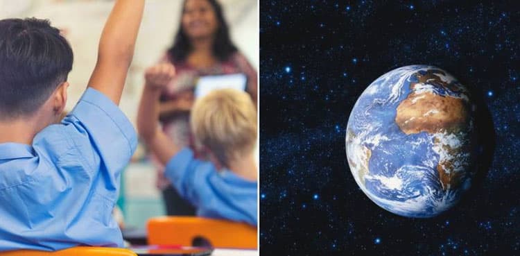 Mother pulls her child out of school over flat-Earth conspiracy theory