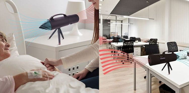 COVID-19 device Nanowave kills virus by eliminating it with UV light