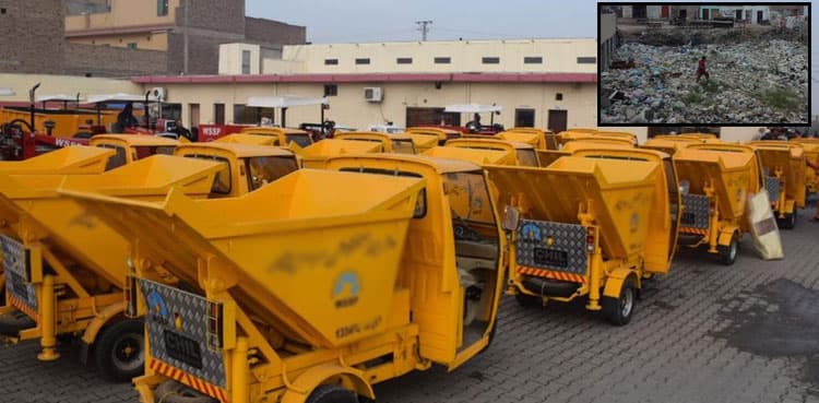 Karachi gets 200 Qingqi rickshaws to lift door-to-door garbage