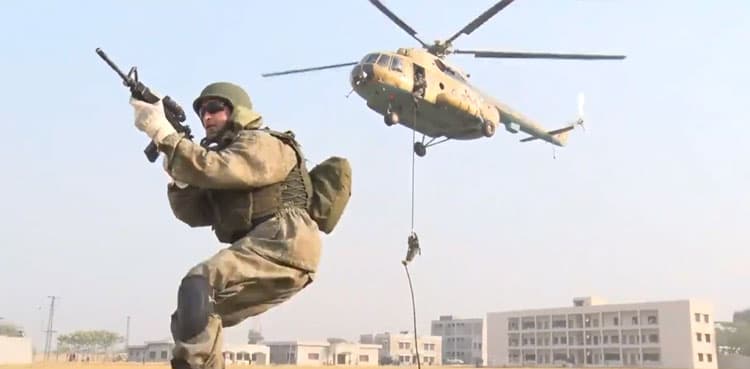 DG ISPR shares video of Pak-Russian joint military drills