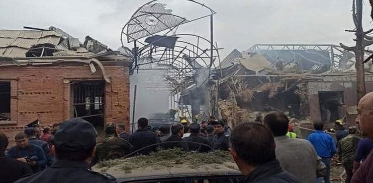 Four killed in Karabakh blast, Azerbaijan blames Armenia