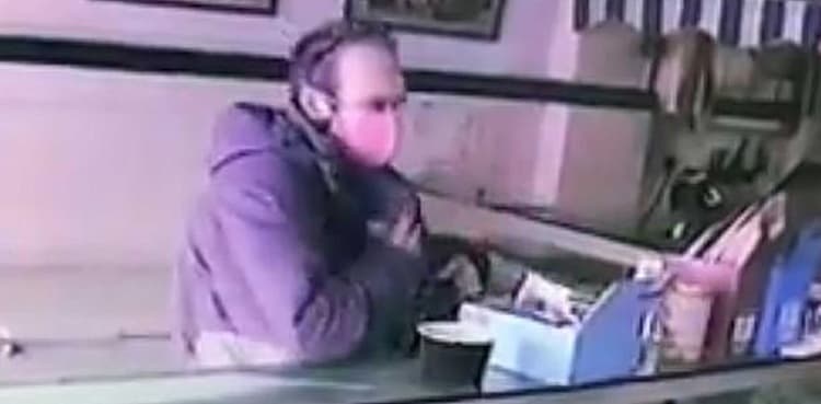 WATCH: Man steals charity collection box from shop