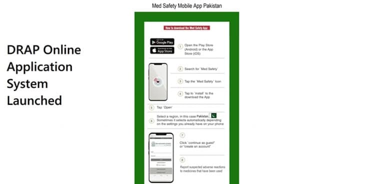 DRAP introduces online application system