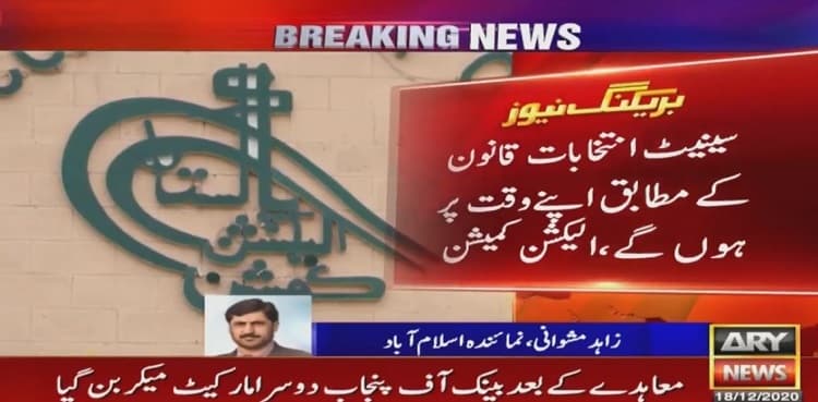 ECP rules out early Senate elections