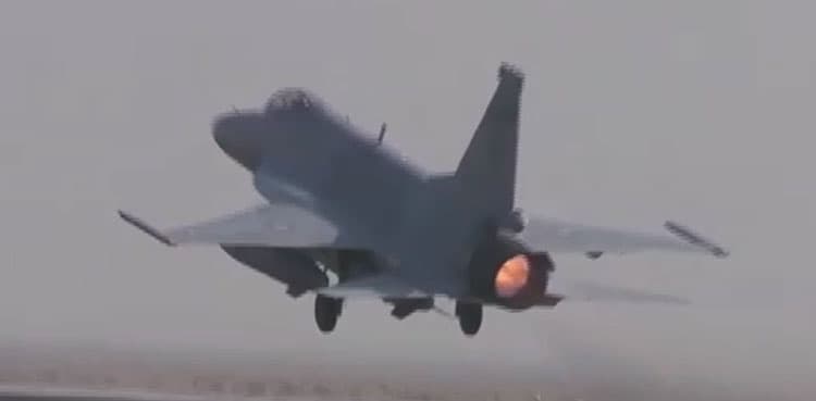 Watch: Air chief flies hi-tech Chinese fighter jet during Shaheen IX exercise