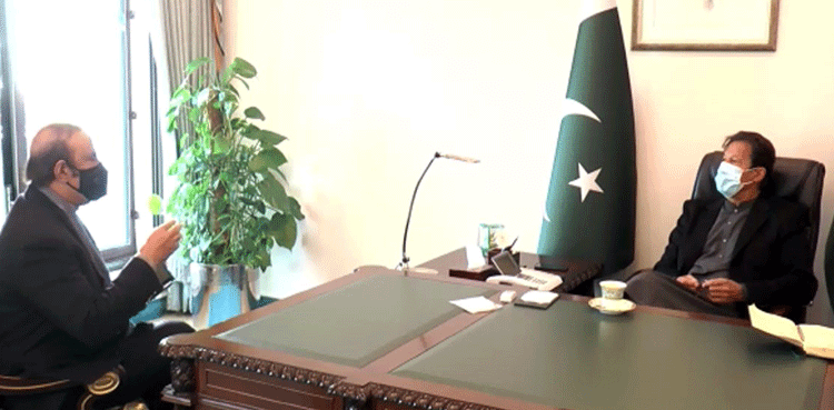Those pointing fingers at institutions can't be champions of democracy: PM Imran