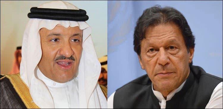 Saudi Prince Sultan bin Salman telephones PM Imran Khan